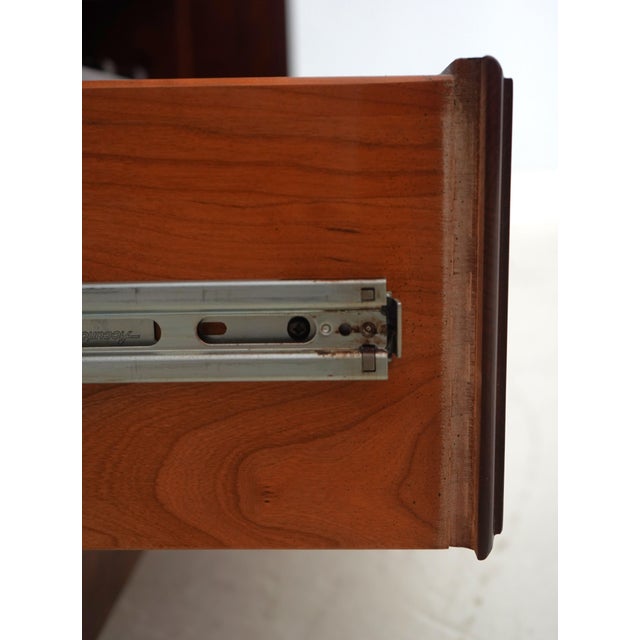 Ethan Allen Ethan Allen Georgian Court Cherry Tv Entertainment Cabinet For Sale - Image 4 of 18
