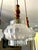 Five-Light Cascading Chandelier in Wood and Brushed Glass, 1960 For Sale - Image 4 of 17