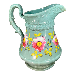 Antique W Ridgway & Co Stoneware Pottery Jug