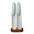 Vintage Modernist Ceramic Tube Lamp For Sale