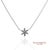 Contemporary 18k(750) White Gold Natural Diamond Pendant Necklace With Chain For Sale - Image 3 of 11