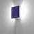 Blue Charlotte Perriand Blue 'Applique á Volet Pivotant' Wall Light For Sale - Image 8 of 9