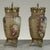 Metal Pair of 19th Century French Gilt Bronze Mounted Hand-Painted Porcelain Vases by Royal Bonn For Sale - Image 7 of 18