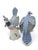 Mid 20th Century Staffordshire Hand Painted Porcelain Blue Jay Figurine Pair With Box For Sale - Image 5 of 18