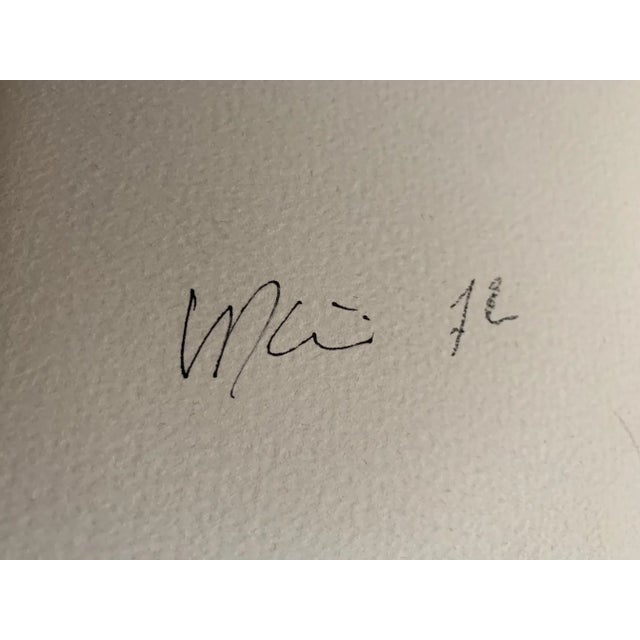 Macchina Inutile 1 Lithograph by Renato Volpini, 1970s For Sale - Image 4 of 5