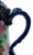 Vintage Nippon Style Cobalt Blue and Pink Chocolate Pot For Sale - Image 4 of 12