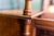 Late 19th Century English Victorian Hanging Mahogany Cabinet With Gilt Details For Sale - Image 10 of 16