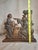 For your consideration is this exceptionally scarce, late 19th to early 20th-century antique figural cast iron doorstop...