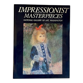 Vintage Impressionist Masterpieces Hardcover Coffee Table Book For Sale