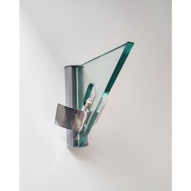 Artemide Vintage Icaro Wall Sconces by Carlo Forcolini for Artemide, 1980, Set of 2 For Sale - Image 4 of 18
