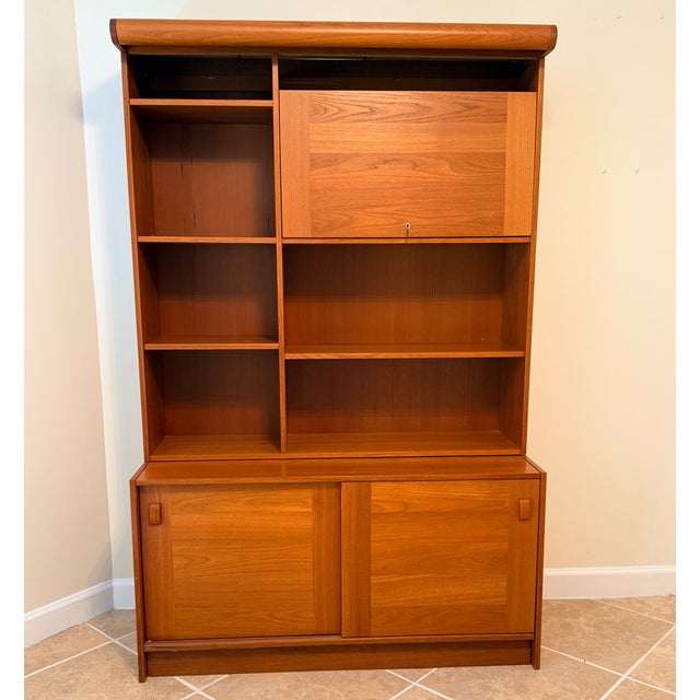 Mid 20th Century Domino Møbler Adjustable Bookcase For Sale - Image 5 of 6