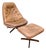 Set of MS68 Lounge Chair and Ottoman by Madsen & Schubell, 1960s For Sale