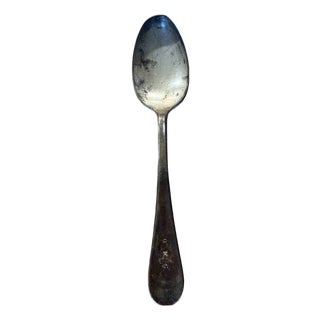 1940s Militaria Quarter Master Comman Flatware Large Spoon For Sale