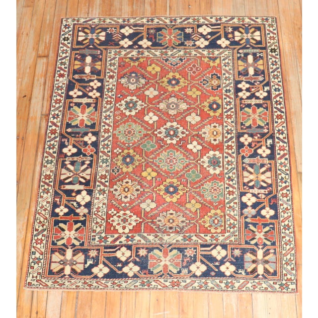 late 19th Century Antique Caucasian Shirvan Rug Details rug no. r5717 size 3' 7" x 4' 9" (109 x 145 cm) rug type Shirvan