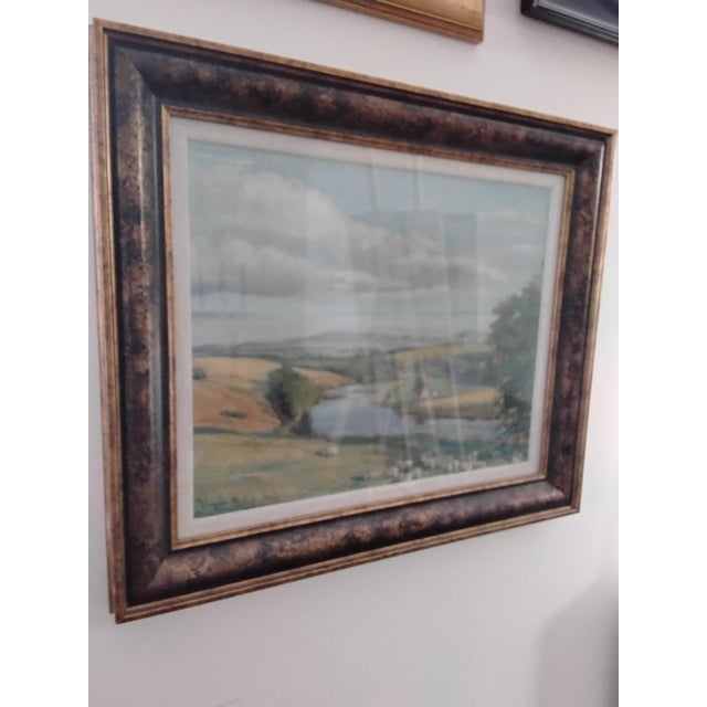 1970s Joyce Butler, Britsh Countryside Scene, 1975, Oil on Board, Framed For Sale - Image 5 of 5
