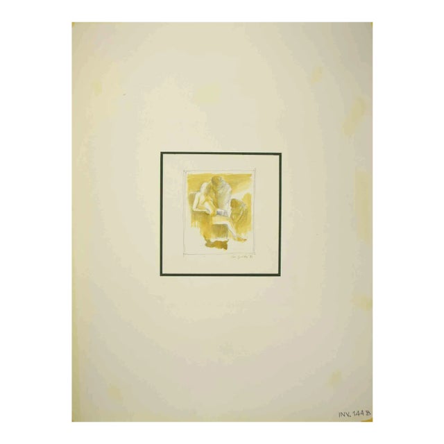 Leo Guide, The Rest, Drawing, 1970 For Sale