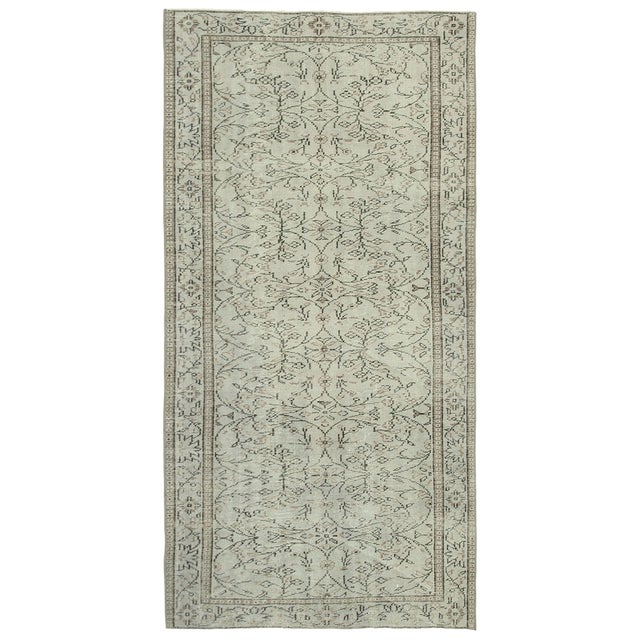 Vintage Handmade Overdyed Rug For Sale