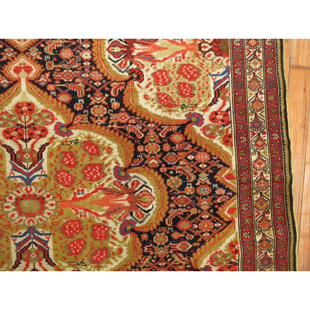Persian Antique Persian Malayer Connoisseur Rug - 4'4" x 5'8" For Sale - Image 3 of 6