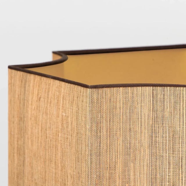 Mid-Century Modern Bitossi Lamps from Bergboms with Custom Made Shades by Rene Houben, Set of 2 For Sale - Image 3 of 12