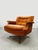 Brown Mid-Century Madmen Style Swivel Armchairs & Sofa, 1970s For Sale - Image 8 of 11