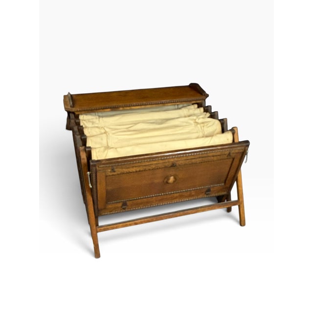 Antique Folding Campaign Bed, 1900 For Sale - Image 10 of 12