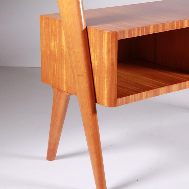 Mid-Century Wooden Storage Console, 1960s, in Very Good conditions. Designed 1960 to 1969