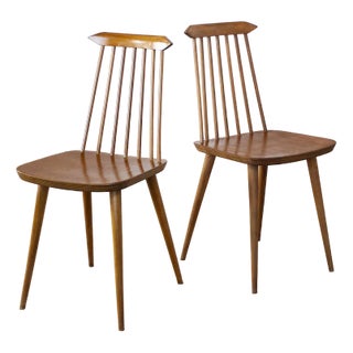 Dining Chairs in the style of Folke Pålsson, 1960s, Set of 6 For Sale