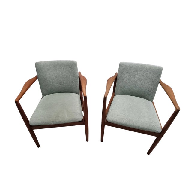 Set of Danish Teak Dining Chairs For Sale - Image 6 of 6