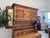 Biedermeier Farmhouse Cupboard in Wood For Sale - Image 5 of 12
