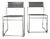 X Line Chairs by Niels Jørgen Haugesen, 1970s, Set of 2 For Sale
