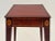 Wood English Vintage Mahogany & Satinwood Stand End Table With Candle Slide For Sale - Image 7 of 9