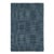 Dash & Albert by Annie Selke Crosshatch Denim Micro Hooked Wool Rug, 3' x 5' For Sale
