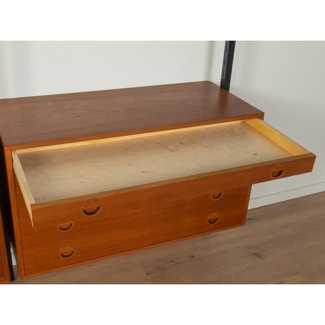 Black Teak Veneered Wall Unit from HG Furniture, 1960s For Sale - Image 8 of 10