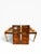 1970s 1970s Century Furniture Burl Wood and Brass Dining Table (Two Leaves) For Sale - Image 5 of 10