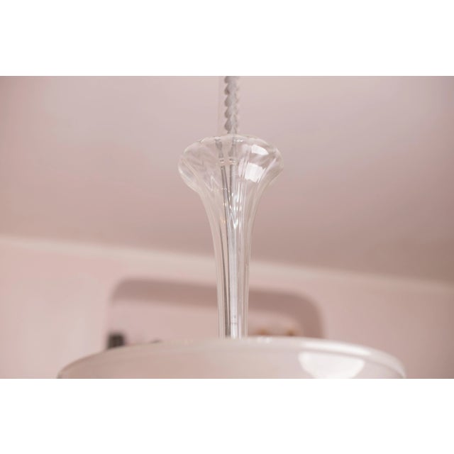 Transparent Elegant Barovier and Toso Pendant, 1960s For Sale - Image 8 of 13