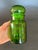Vintage Green Glass Jar With Bubble Top For Sale - Image 11 of 12