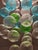 Vintage Art Deco Style Chandelier with Hand-Blown Murano Glass Bubbles, Venice, 1989 For Sale - Image 3 of 11