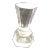 Lead Glass Six Sided Perfume Bottle For Sale