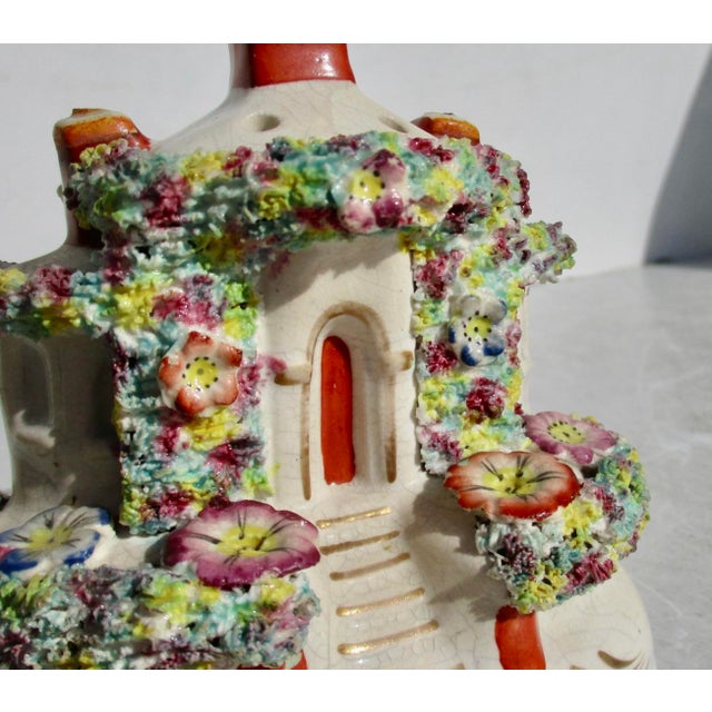 Mid 19th Century Antique Staffordshire Pastelle Burner Circa 1850s For Sale - Image 5 of 7