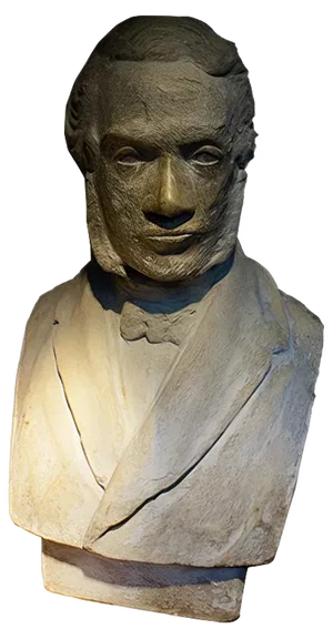 Georgian Marble Bust of William Gladstone
