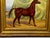 Chestnut English Victorian Sporting Oil Painting of an Arabian Horse in the Bombay Stables, India, c.1900 For Sale - Image 8 of 18