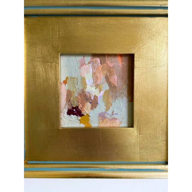 "Golden Hour" Set of 3 Framed Mini Paintings by Jessalin Beutler For Sale - Image 10 of 10