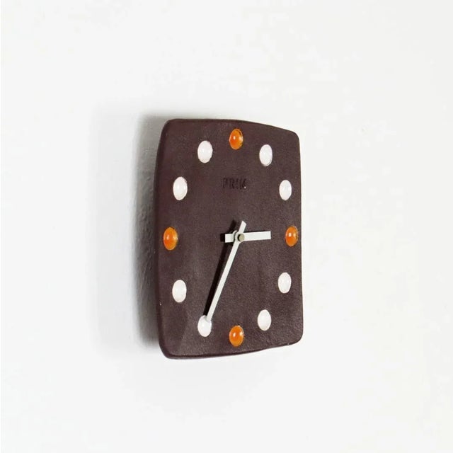 Vintage Clock, 1960s, in Very Good conditions. Designed 1960 to 1969 This piece has an attribution mark, I am sure that it...