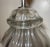 Transparent 1960s Large Vintage Hand Blown Murano Urn Style Clear Art Glass Electric Table Lamp For Sale - Image 8 of 12