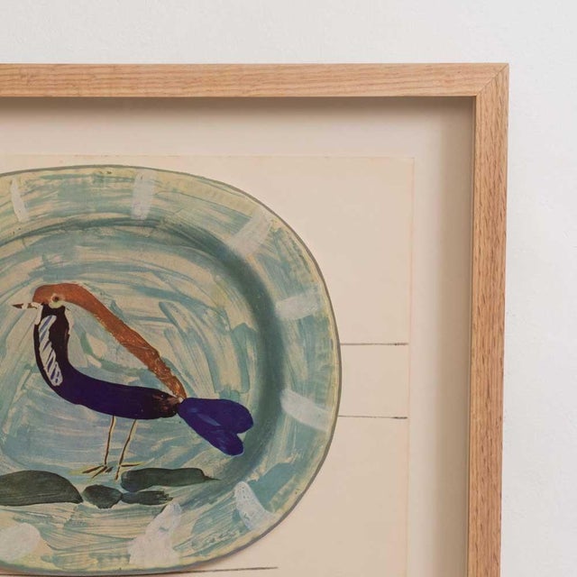 1948 Framed Lithographic Plate, Céramiques De Picasso For Sale In Los Angeles - Image 6 of 8
