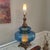 Metal 1970s Blue Carl Falkenstein Mid-Century Modern Table Lamps - a Pair For Sale - Image 7 of 8