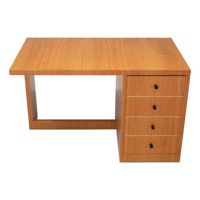 Modernist Maple Desk by Dick Russell for Ray Leigh, 1980s For Sale