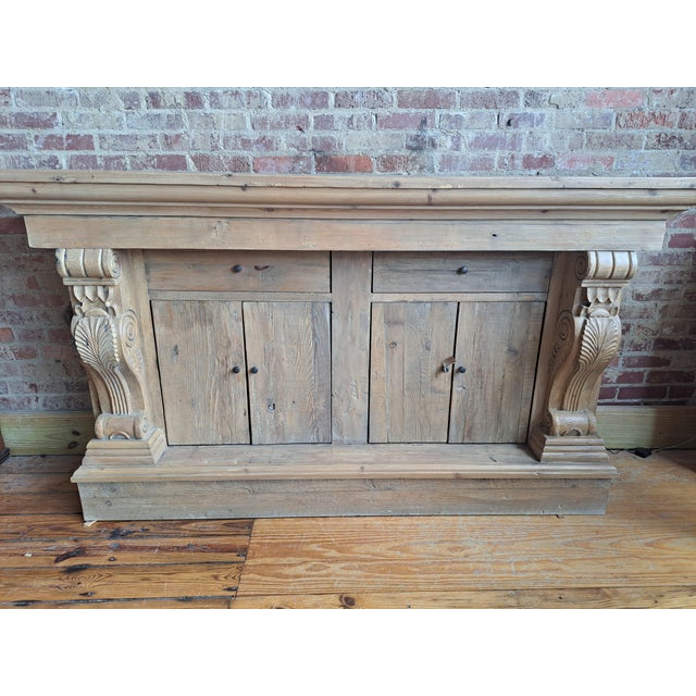 Handcrafted Pine Wood Chairish