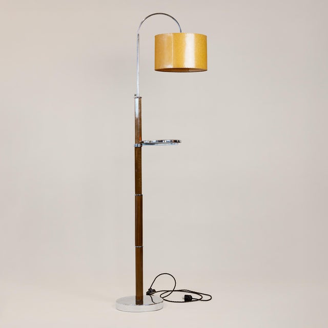 1940s Czech Modernist Floor Lamp, 1930s For Sale - Image 5 of 5