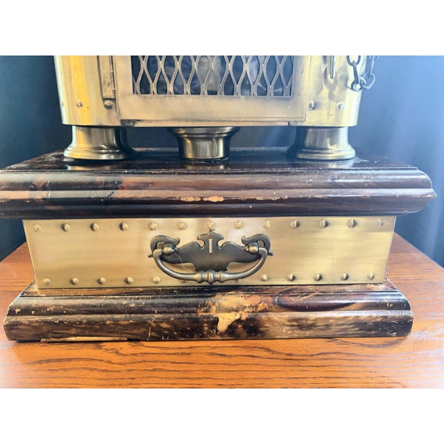 Vintage Capt. David Babcock "Young America" Nautical Table Lamp For Sale - Image 11 of 17
